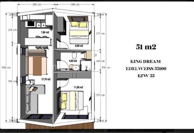 Niedersachsen, Schwanewede, Tiny Haus = kleines Modulhaus 51m² Wohnfläche, mit Grundstück, Wintergarten und Fotovoltaik als Senioren oder Single Haus