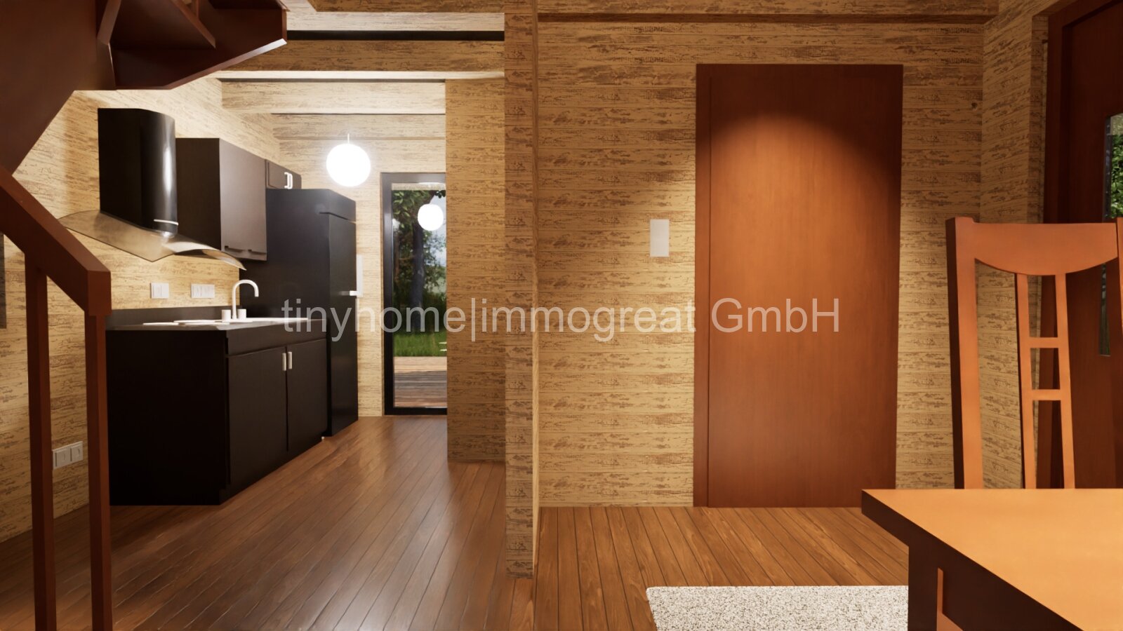 Tiny House in Hessen zu verkaufen, 2 SZ, 1 Bad, Einbauküche in 36269 Philippsthal/OT Harnrode