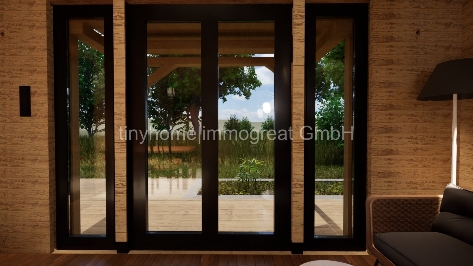 Tiny House in Hessen zu verkaufen, 2 SZ, 1 Bad, Einbauküche in 36269 Philippsthal/OT Harnrode