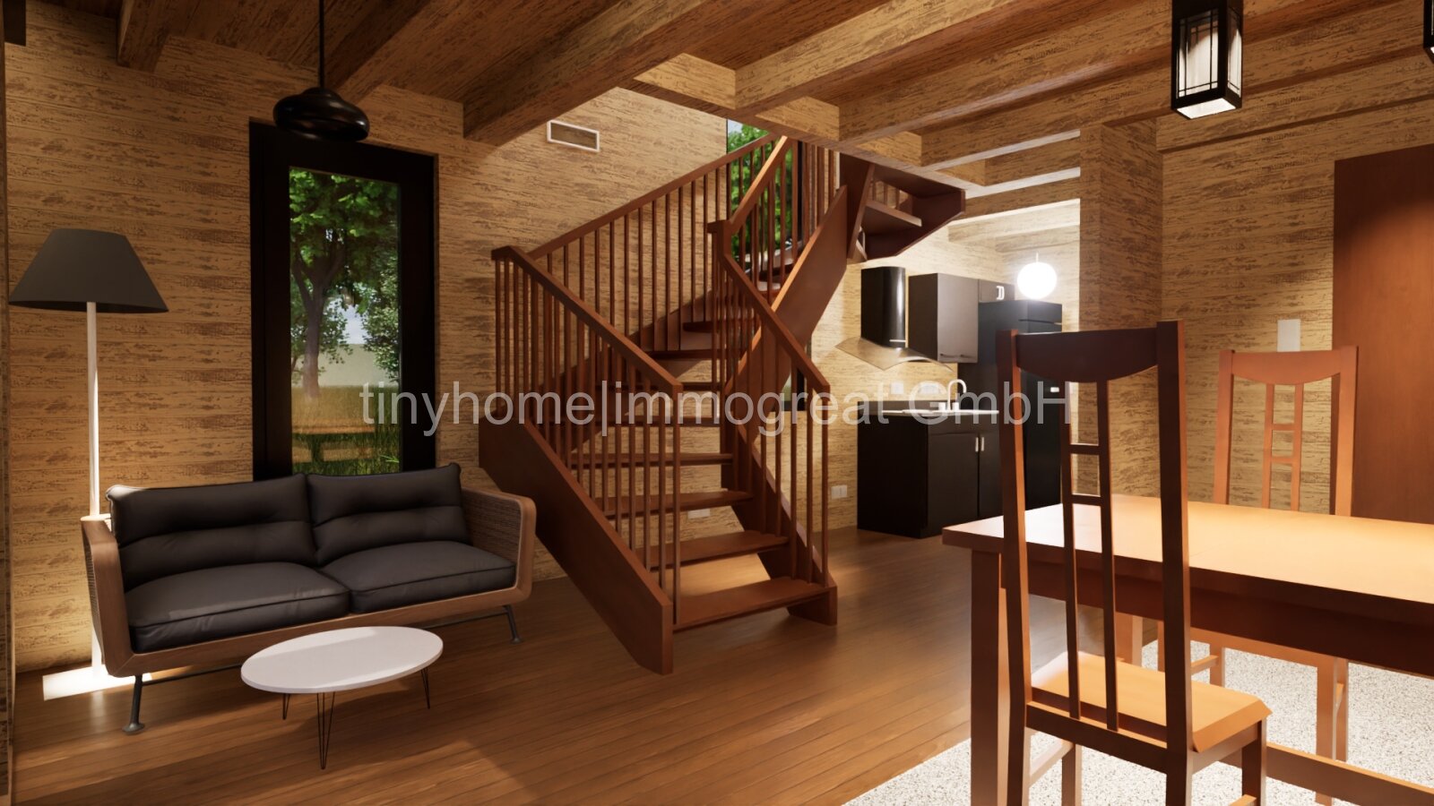 Tiny House in Hessen zu verkaufen, 2 SZ, 1 Bad, Einbauküche in 36269 Philippsthal/OT Harnrode