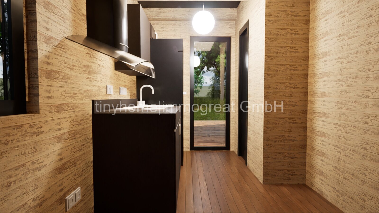 Tiny House in Hessen zu verkaufen, 2 SZ, 1 Bad, Einbauküche in 36269 Philippsthal/OT Harnrode