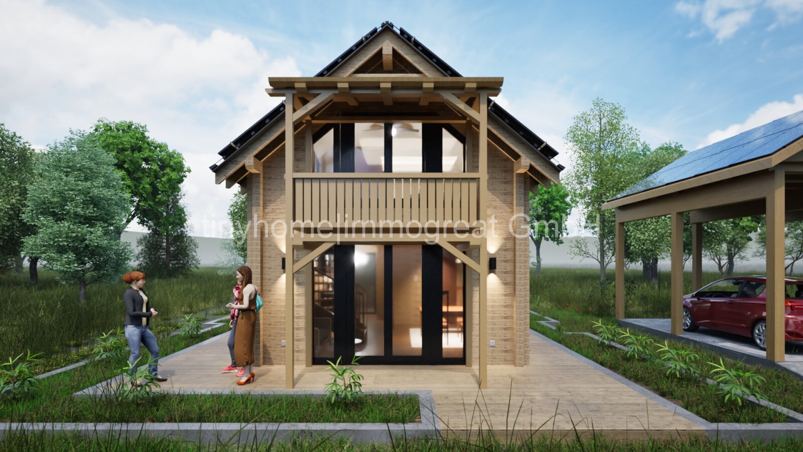 Tiny House in Hessen zu verkaufen, 2 SZ, 1 Bad, Einbauküche in 36269 Philippsthal/OT Harnrode