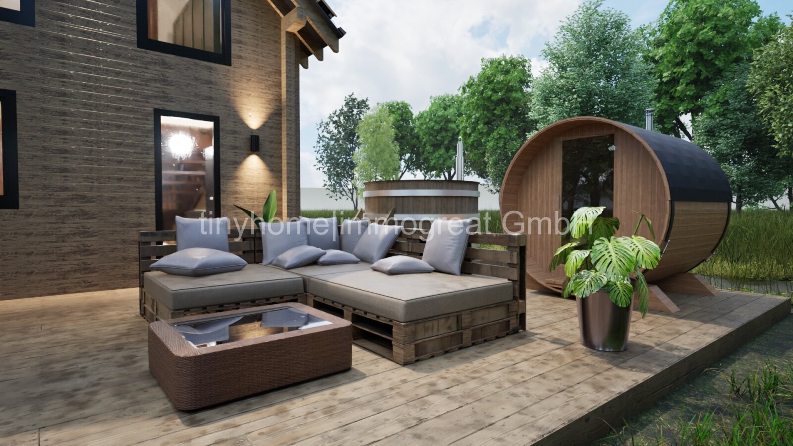 Tiny House in Hessen zu verkaufen, 2 SZ, 1 Bad, Einbauküche in 36269 Philippsthal/OT Harnrode