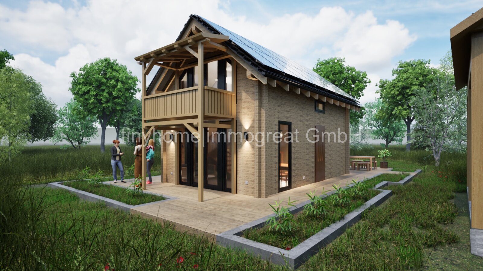 Tiny House in Hessen zu verkaufen, 2 SZ, 1 Bad, Einbauküche in 36269 Philippsthal/OT Harnrode