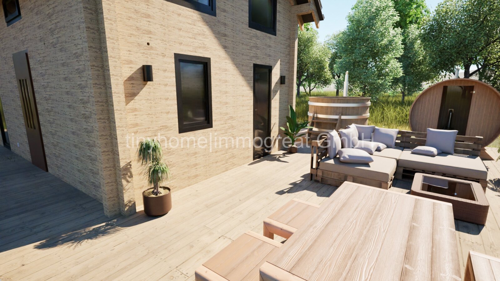 Tiny House in Hessen zu verkaufen, 2 SZ, 1 Bad, Einbauküche in 36269 Philippsthal/OT Harnrode