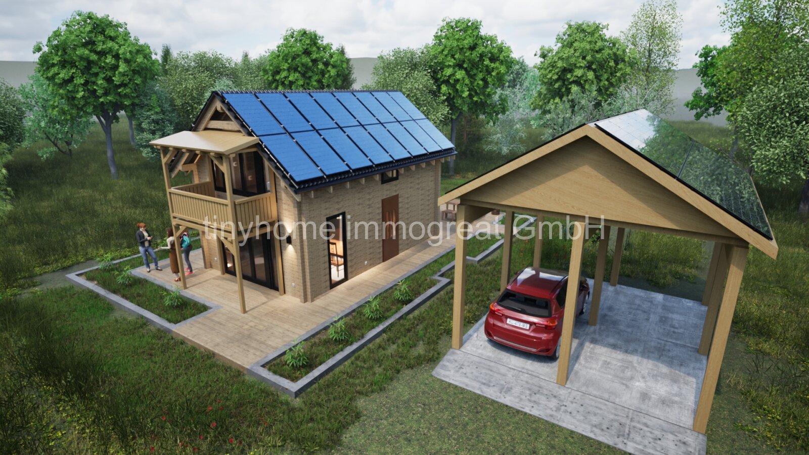 Tiny House in Hessen zu verkaufen, 2 SZ, 1 Bad, Einbauküche in 36269 Philippsthal/OT Harnrode