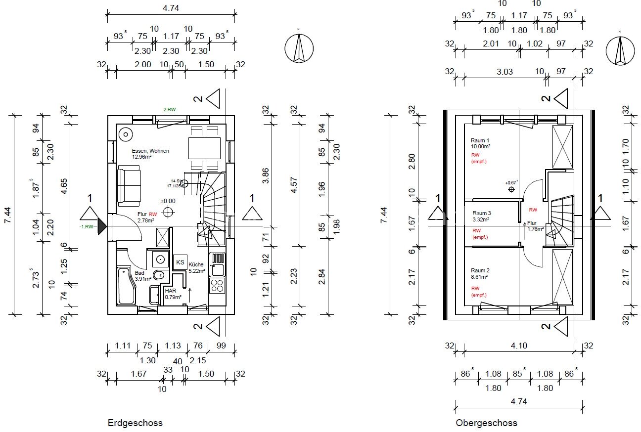 Tiny House in Hessen zu verkaufen, 2 SZ, 1 Bad, Einbauküche in 36269 Philippsthal/OT Harnrode