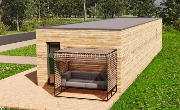 Tiny House/ Rentnerhaus in 35094 Hessen zu verkaufen: 50m² Wohnfläche, TeilMöbliert, Pachtgrundstück