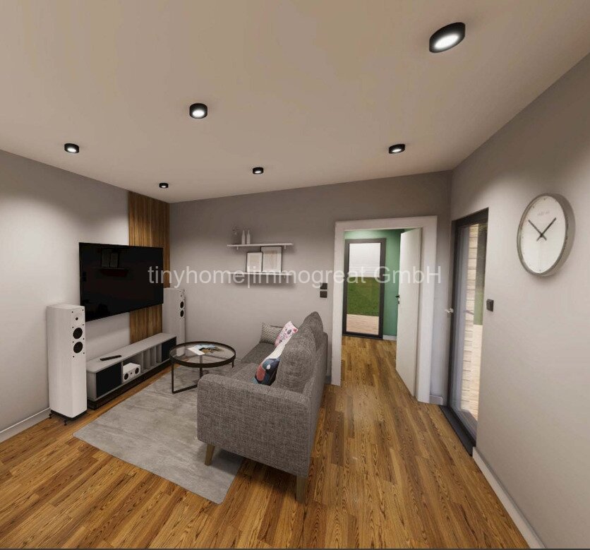 Tiny House/ Rentnerhaus in 35094 Hessen zu verkaufen: 50m² Wohnfläche, TeilMöbliert, Pachtgrundstück