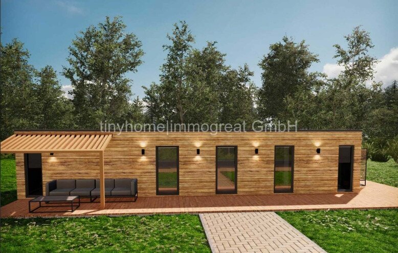 Tiny House/ Rentnerhaus in 35094 Hessen zu verkaufen: 50m² Wohnfläche, TeilMöbliert, Pachtgrundstück