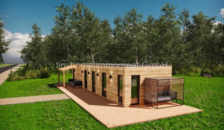 Tiny House/ Rentnerhaus in 35094 Hessen zu verkaufen: 50m² Wohnfläche, TeilMöbliert, Pachtgrundstück