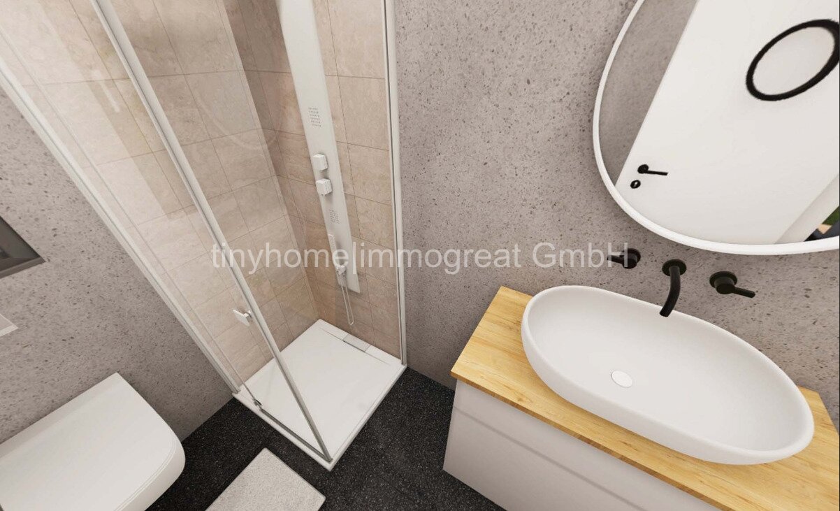 Tiny House/ Rentnerhaus in 35094 Hessen zu verkaufen: 50m² Wohnfläche, TeilMöbliert, Pachtgrundstück