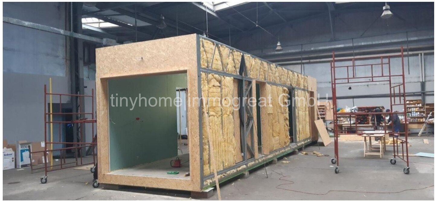 Tiny House/ Rentnerhaus in 35094 Hessen zu verkaufen: 50m² Wohnfläche, TeilMöbliert, Pachtgrundstück