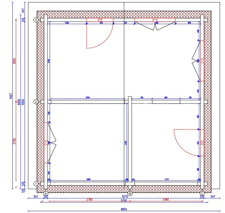 Niedersachsen, 27628 Sandstedt, Hagen im Bremischen, 100 m² Rentner-Holzmassivhaus mit Grundstück im Ferienort