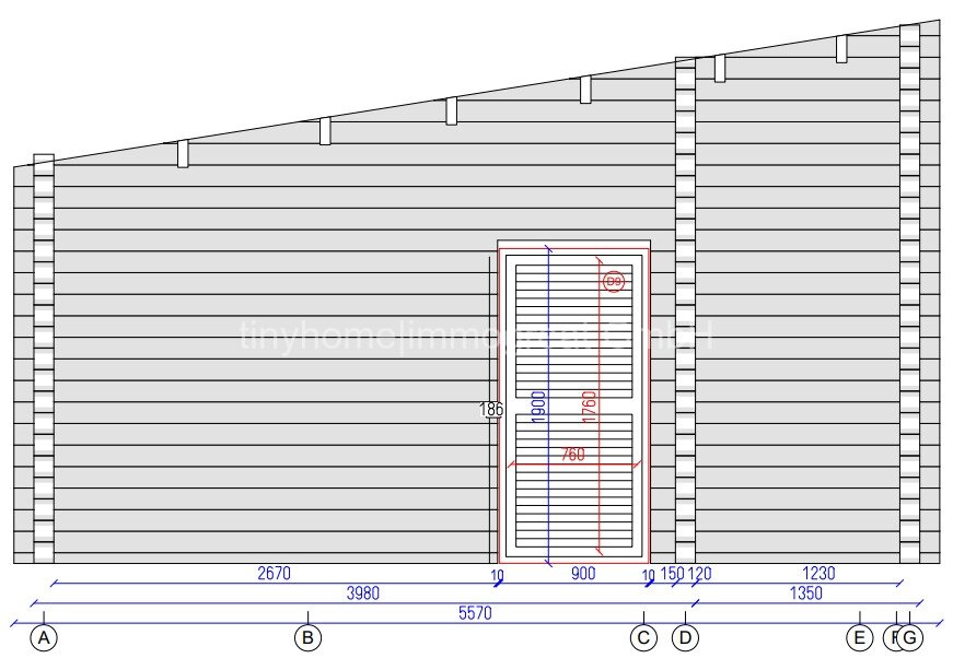 Niedersachsen, 27628 Sandstedt, Hagen im Bremischen, 100 m² Rentner-Holzmassivhaus mit Grundstück im Ferienort