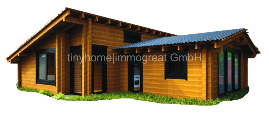 Niedersachsen, 27628 Sandstedt, Hagen im Bremischen, 100 m² Rentner-Holzmassivhaus mit Grundstück im Ferienort