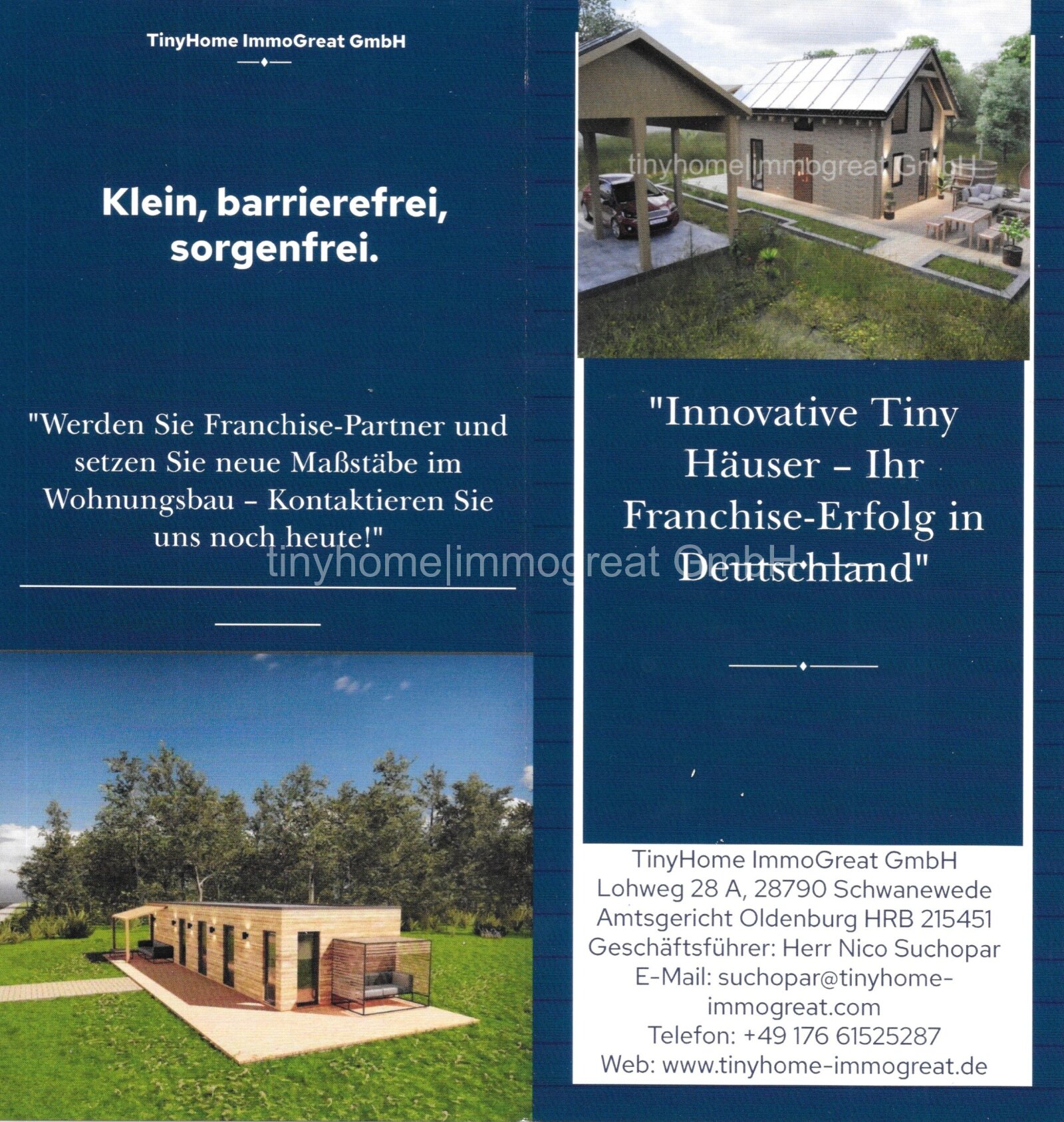 Werden Sie uns Franchise Partner