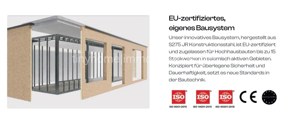 Tiny Haus ,,Ramona'' ebenerdiges Wohnen an der Nordsee