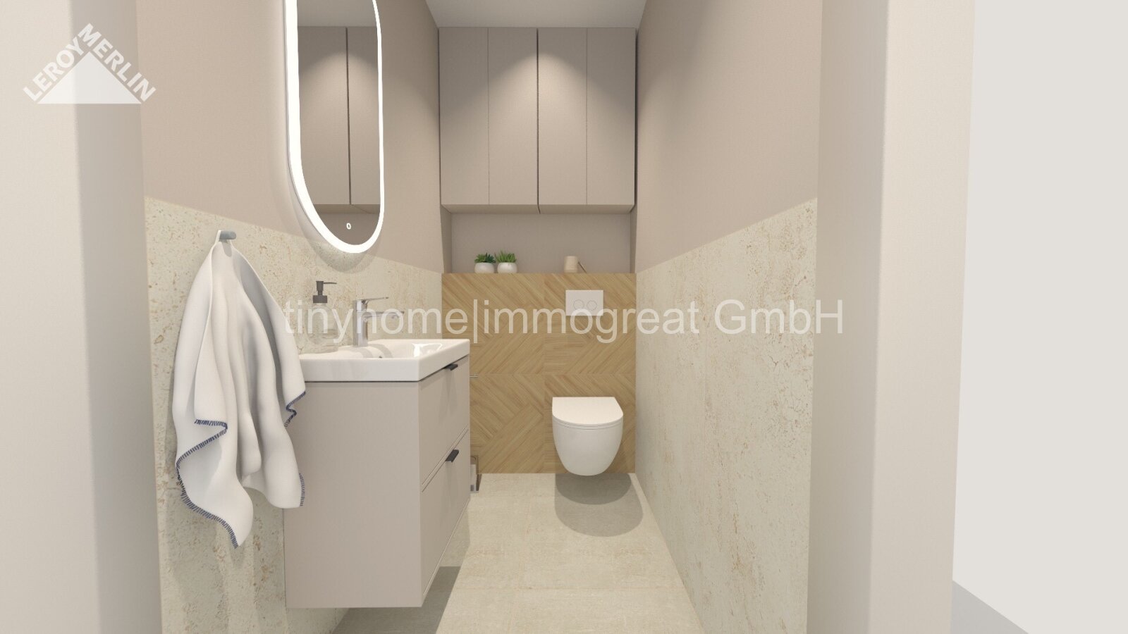 Haus Elisabeth mit 81,74 m² Wohnfläche. Blockbohlen-Massivhaus mit Photovoltaik in Nordholz