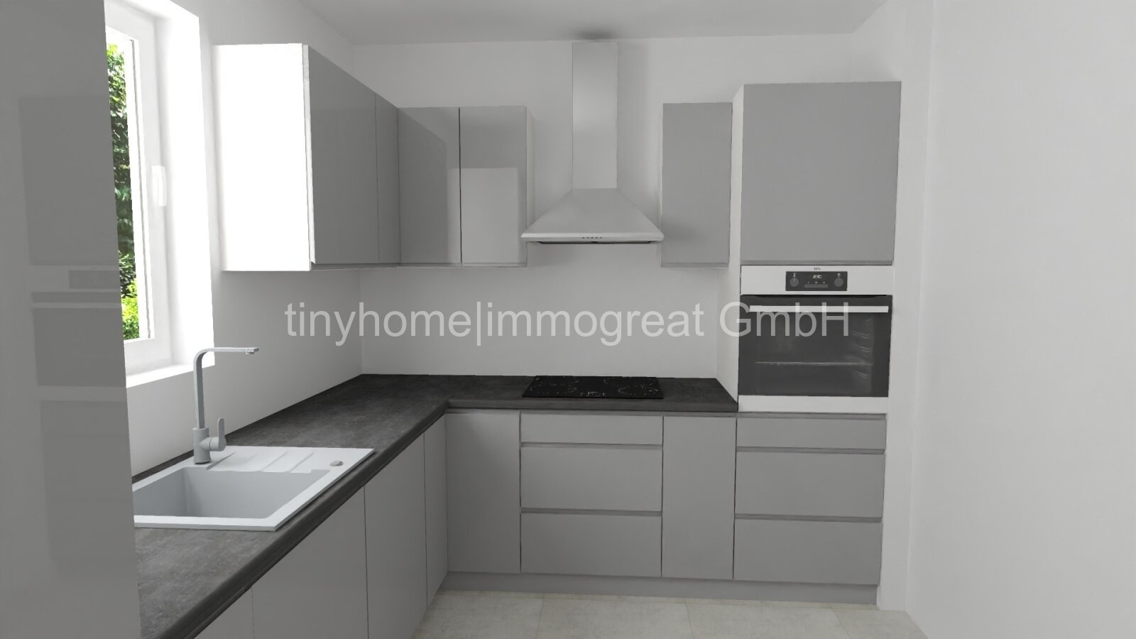 Haus Elisabeth mit 81,74 m² Wohnfläche. Blockbohlen-Massivhaus mit Photovoltaik in Nordholz