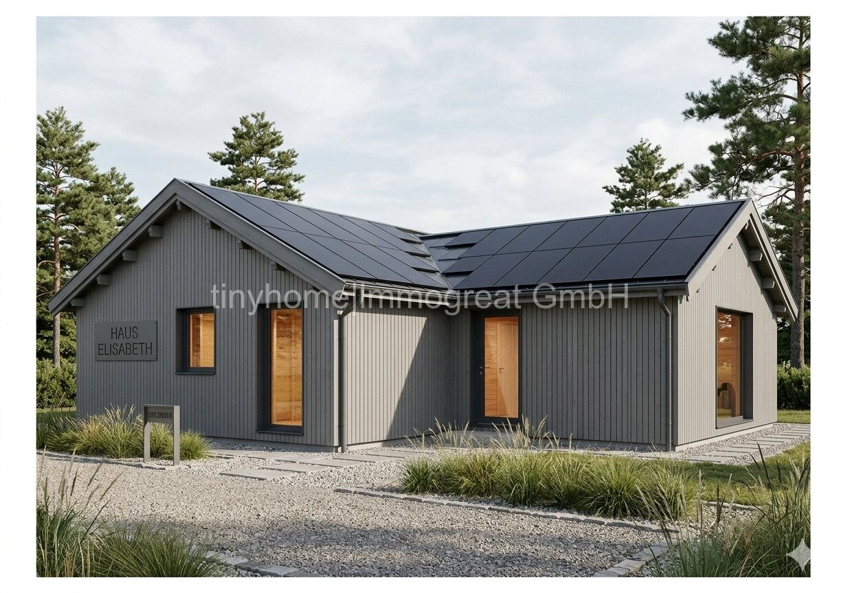 Holz-Massiv-Haus mit Grundstück in Hagen im Bremischen 