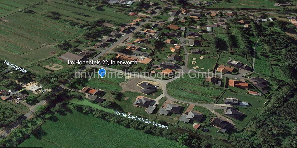 Kleines Einfamilienhaus/ Blockbohlen-Holzmassivholz in 21775 Ihlienworth