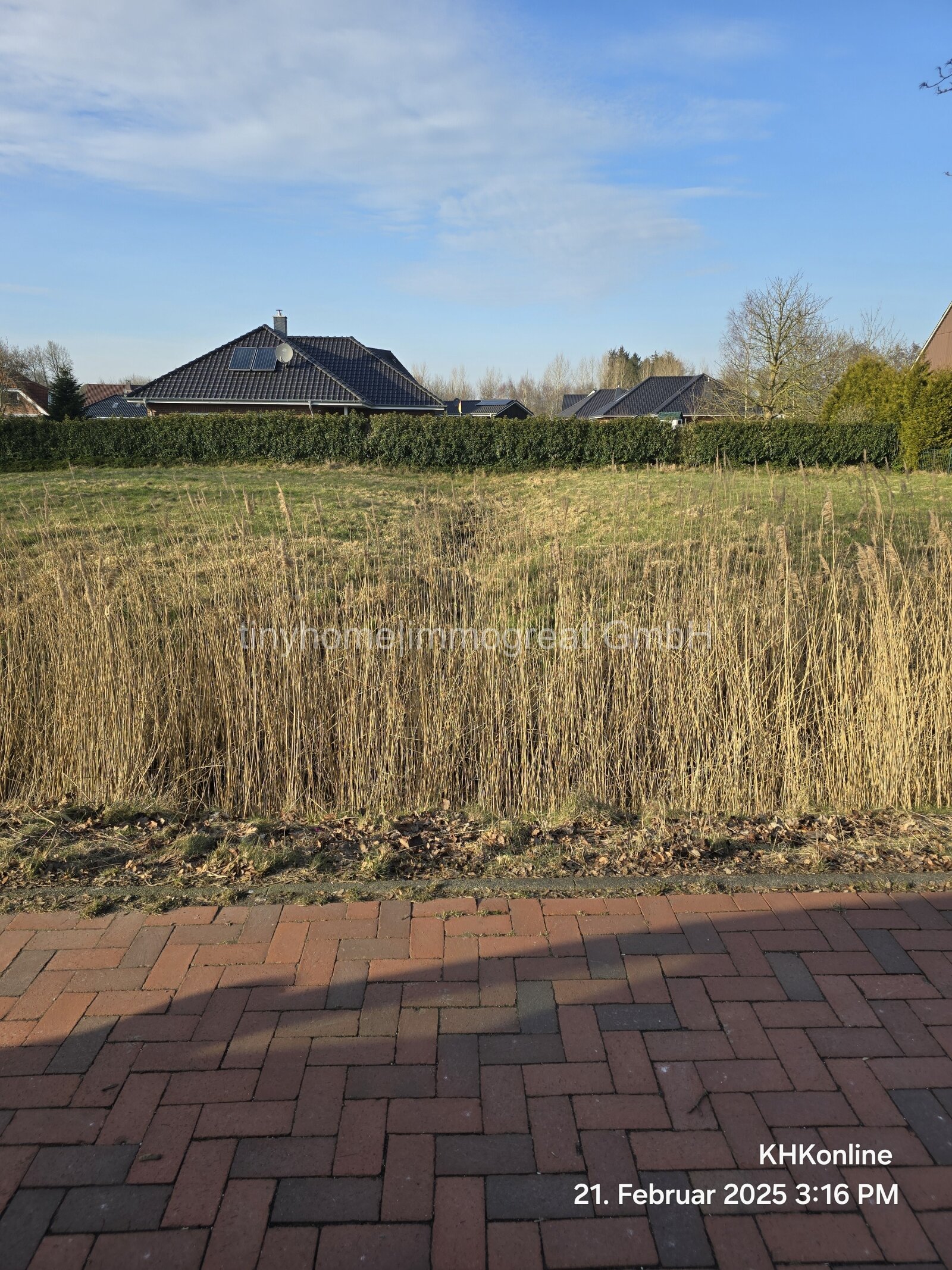 Kleines Einfamilienhaus/ Blockbohlen-Holzmassivholz in 21775 Ihlienworth