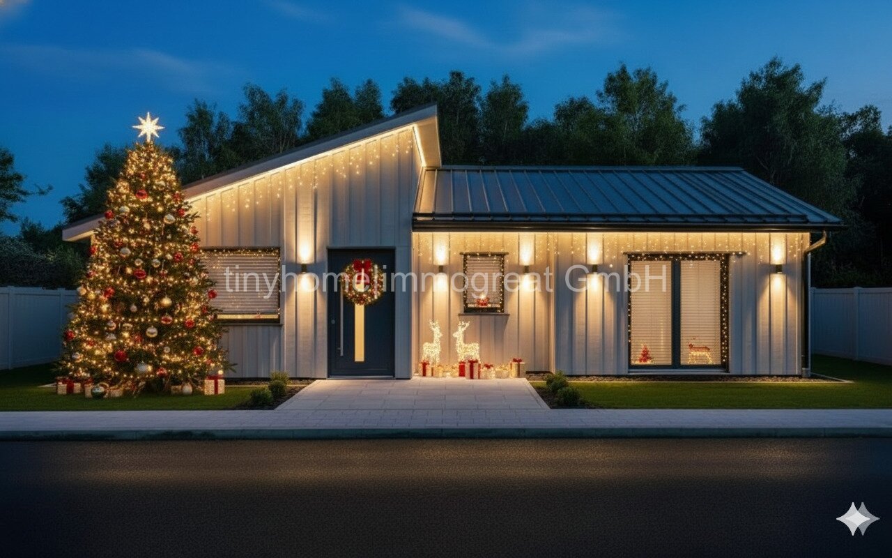 kleines Holz-Massiv-Haus mit Grundstück in Hagen im Bremischen 