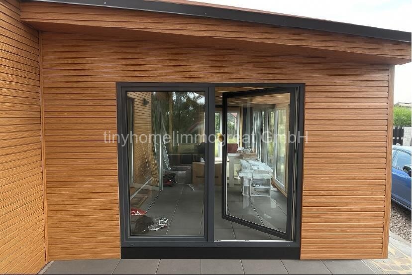 Haus Renz nach Fertigstellung Terrasse